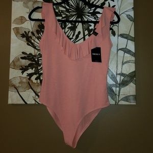 Forever21 Pink Bodysuit